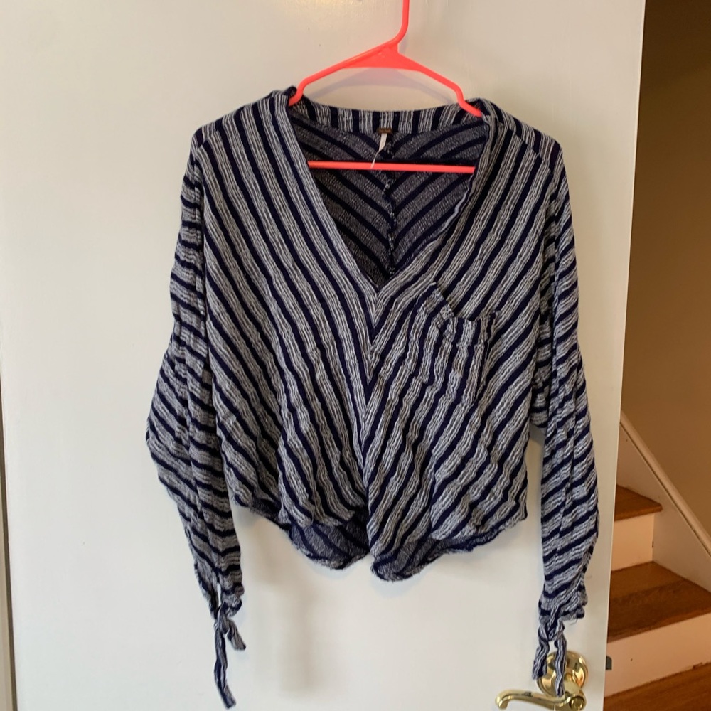 Free people striped long sleeve
